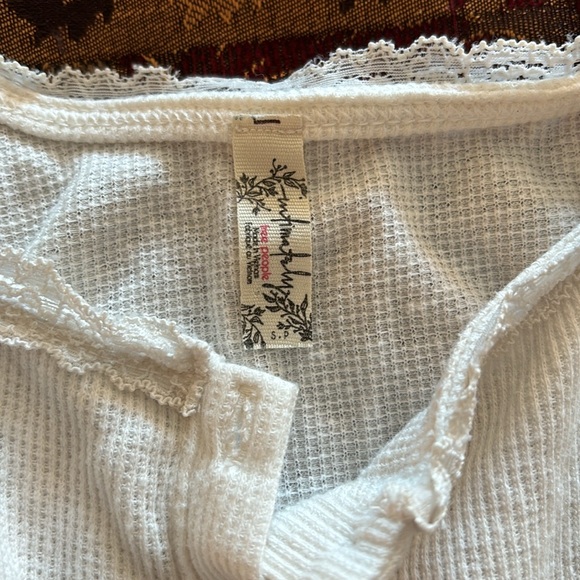 Free People ivory sugar dreams tank — HEMMED - Picture 2 of 4